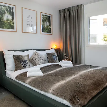 Stylish With Fireplace And Mountain View