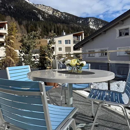 Lägenhet Stylish With Fireplace And Mountain View Lenz