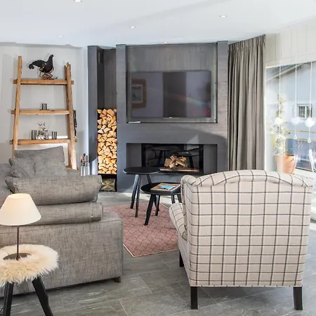 Stylish With Fireplace And Mountain View *